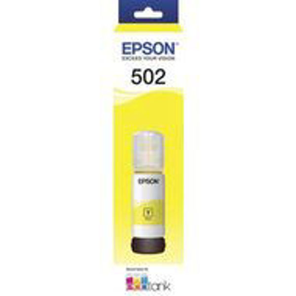 Picture of Epson T502 Yell EcoTank Bottle