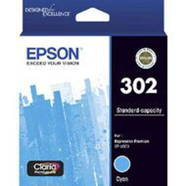 Picture of Epson 302 Cyan Ink Cart