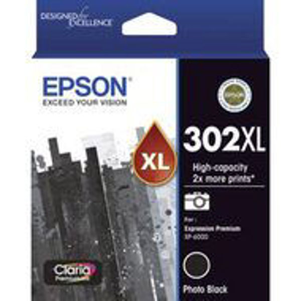 Picture of Epson 302XL Photo Blk Ink Cart