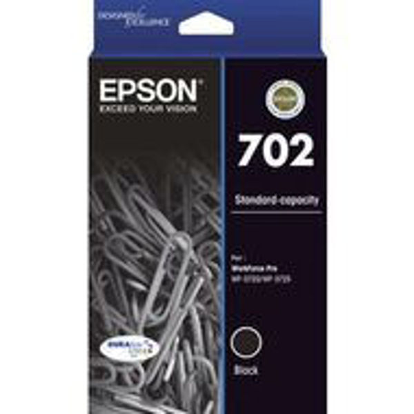 Picture of Epson 702 Black Ink Cartridge