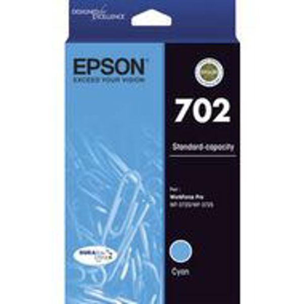 Picture of Epson 702 Cyan Ink Cart