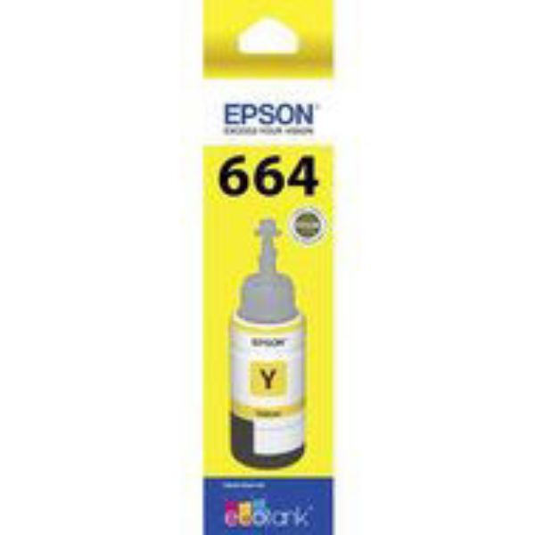 Picture of Epson T664 Yell EcoTank Bottle