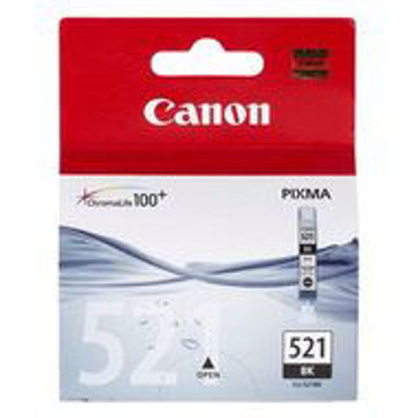 Picture of Canon CLI-521BK  Black Ink Tank