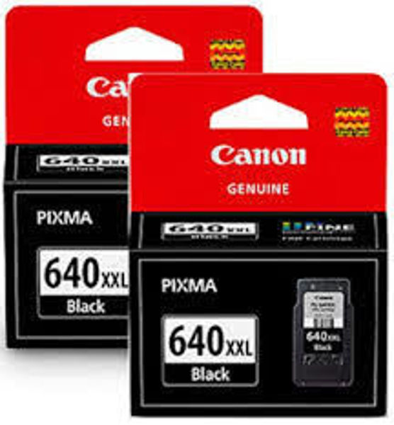 Picture of Canon PG640XXL Blk Twin Pack
