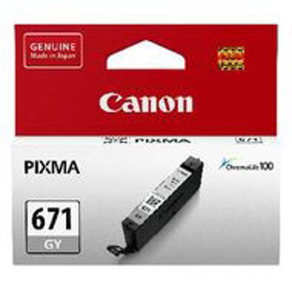 Picture of Canon CLI671 Grey Ink Cart