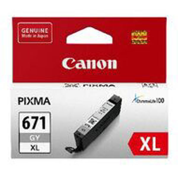 Picture of Canon CLI671XL Grey Ink Cart