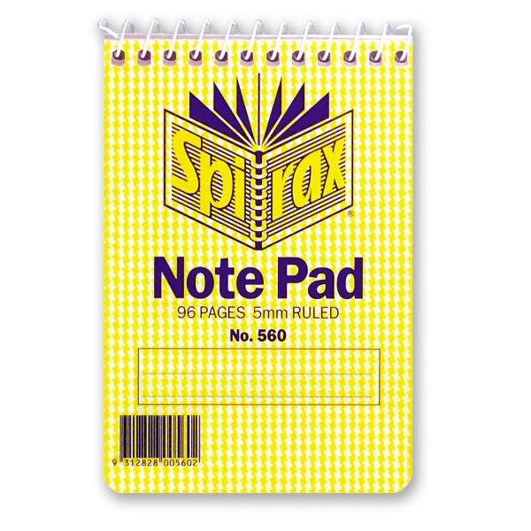 Picture of SPIRAX 560 NOTEBOOK 112X77MM 96 PAGE