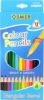 Picture of TRIANGULAR COLOUR PENCILS - 12 COLOURS