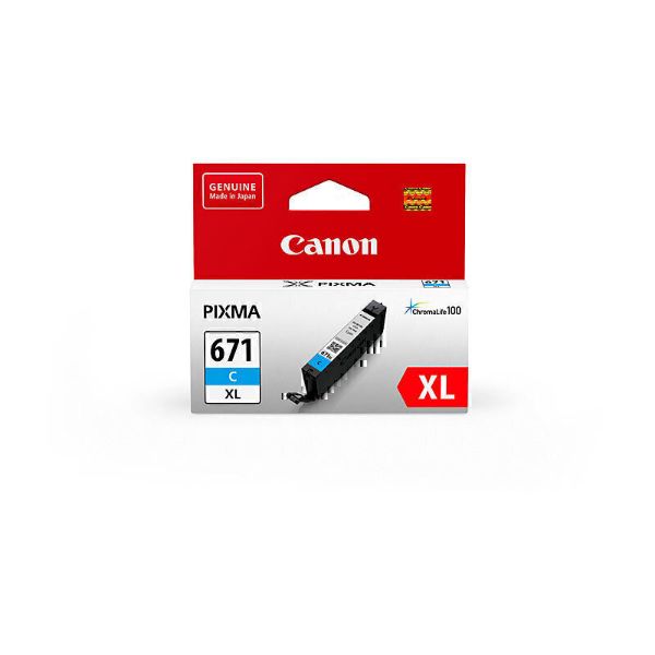 Picture of Canon CLI671XL Cyan Ink