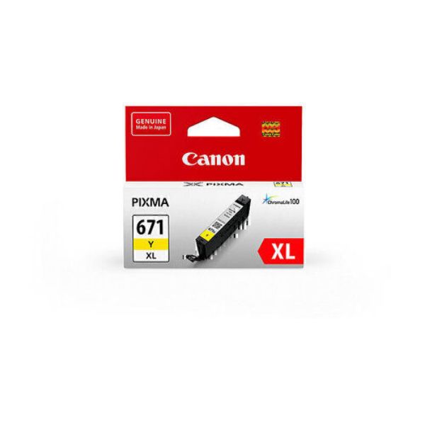 Picture of Canon CLI671XL Yellow Ink