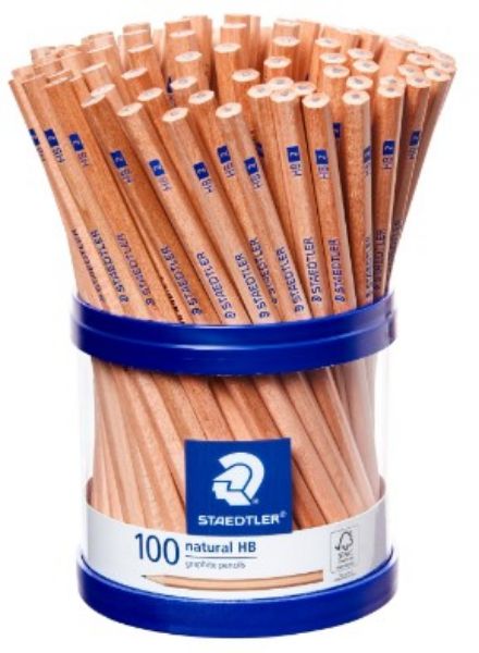 Picture of STAEDTLER NATURAL HB2 GRAPHITE PENCIL