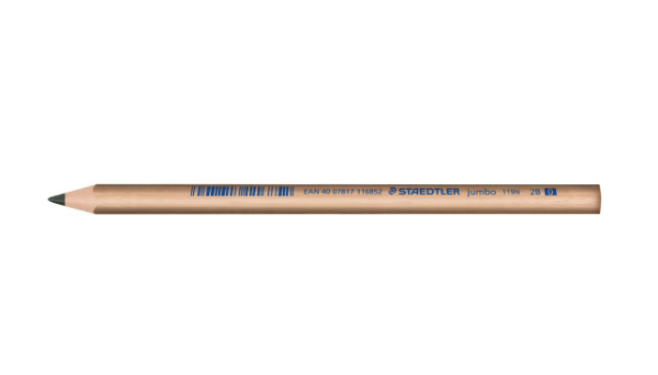 Picture of NATURAL JUMBO TRIANGLAR PENCIL 2B