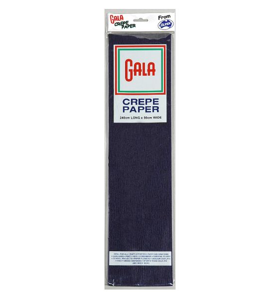 Picture of CREPE PAPER GALA 240X50CM NAVY