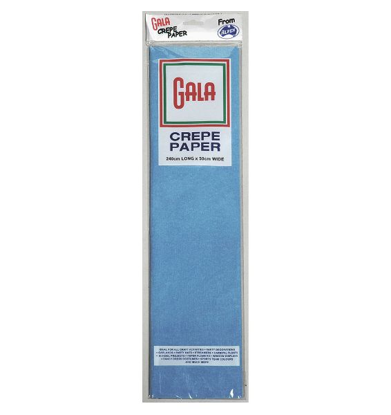 Picture of CREPE PAPER GALA 240X50CM SKY BLUE