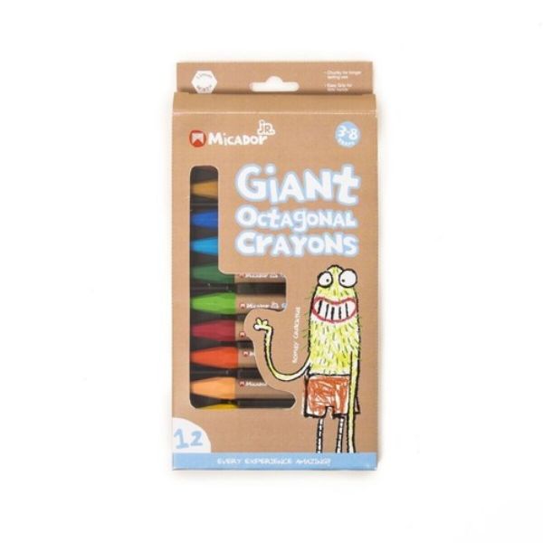 Picture of MICADOR GIANT OCTAGONAL CRAYONS