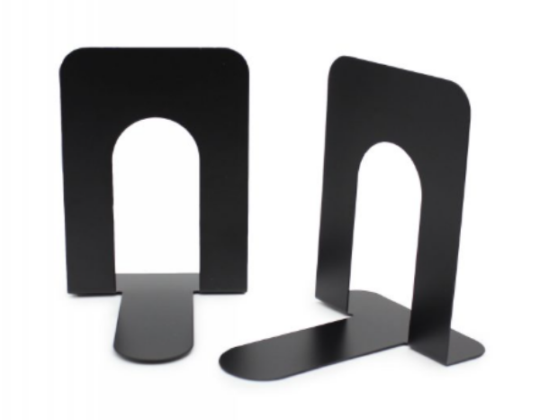 Picture of BOOK ENDS METAL BLACK