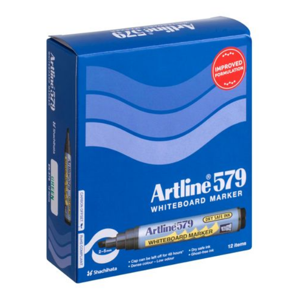 Picture of ARTLINE 90 PERMANENT MARKER BLACK BX12